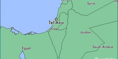 Карта на Тел Авив светот